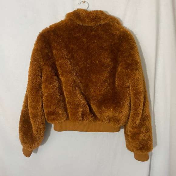 Rag and bone Nikki fur bomber jacket - Picture 5 of 8